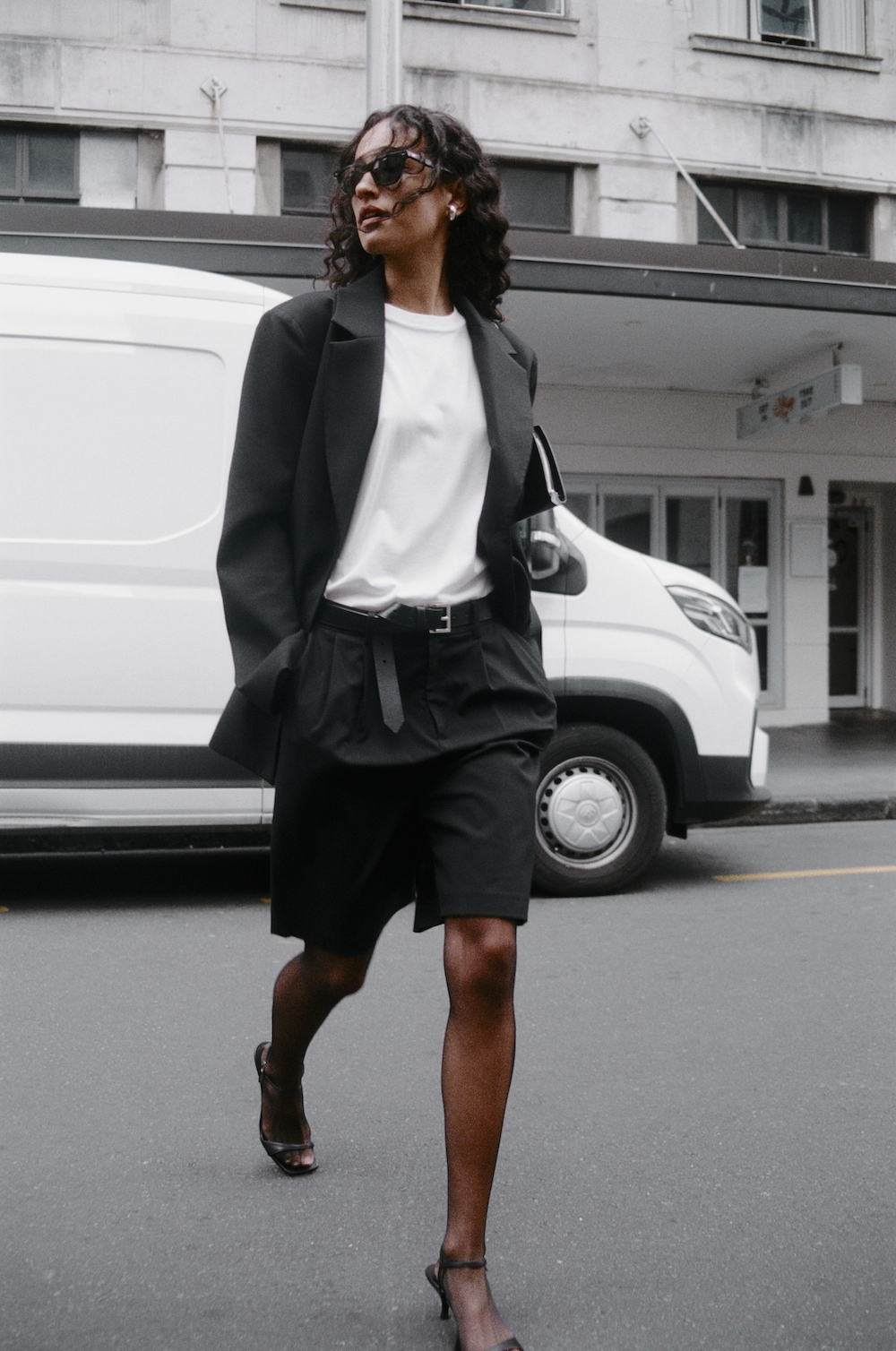 Double Pleated Shorts