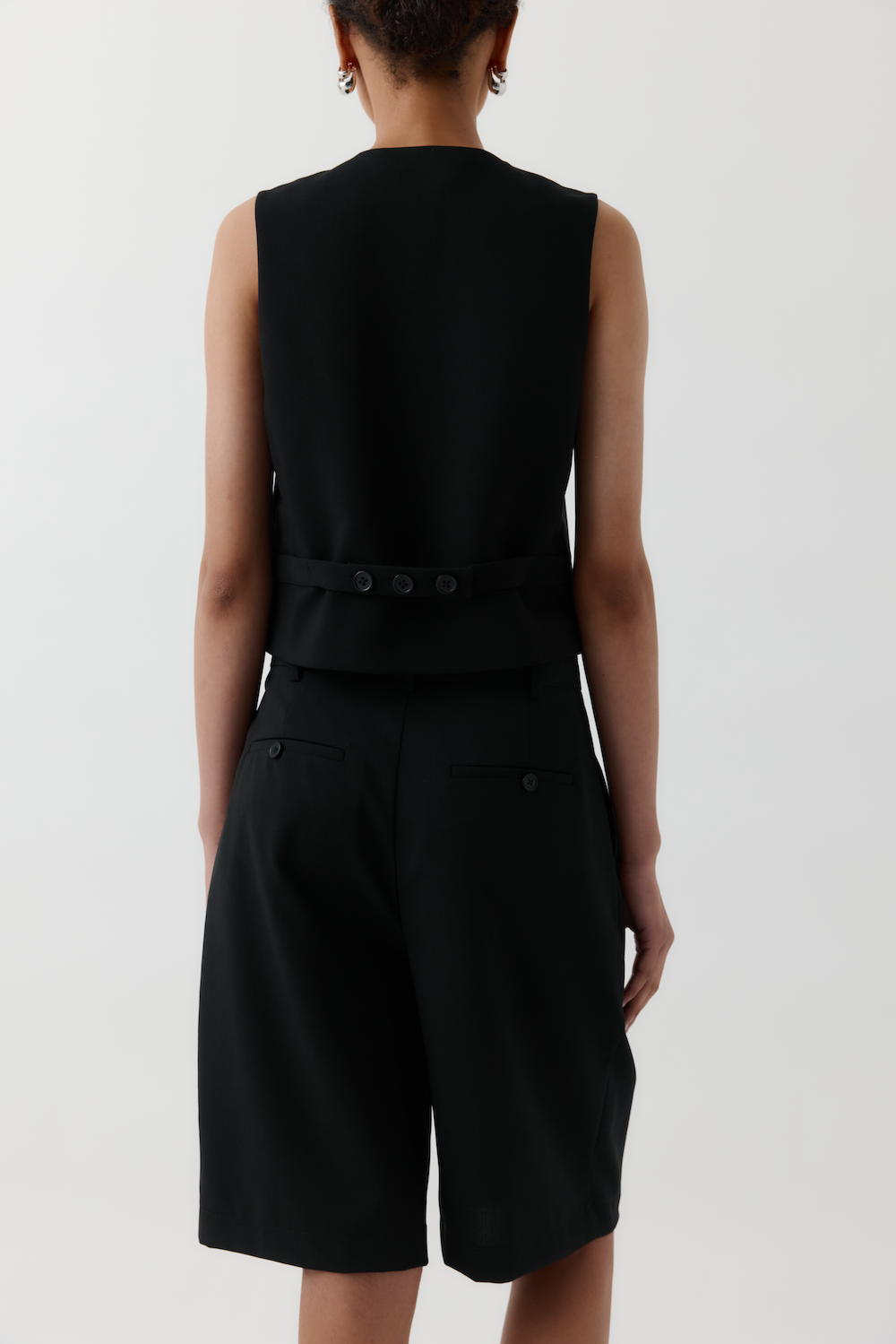 Double Pleated Shorts