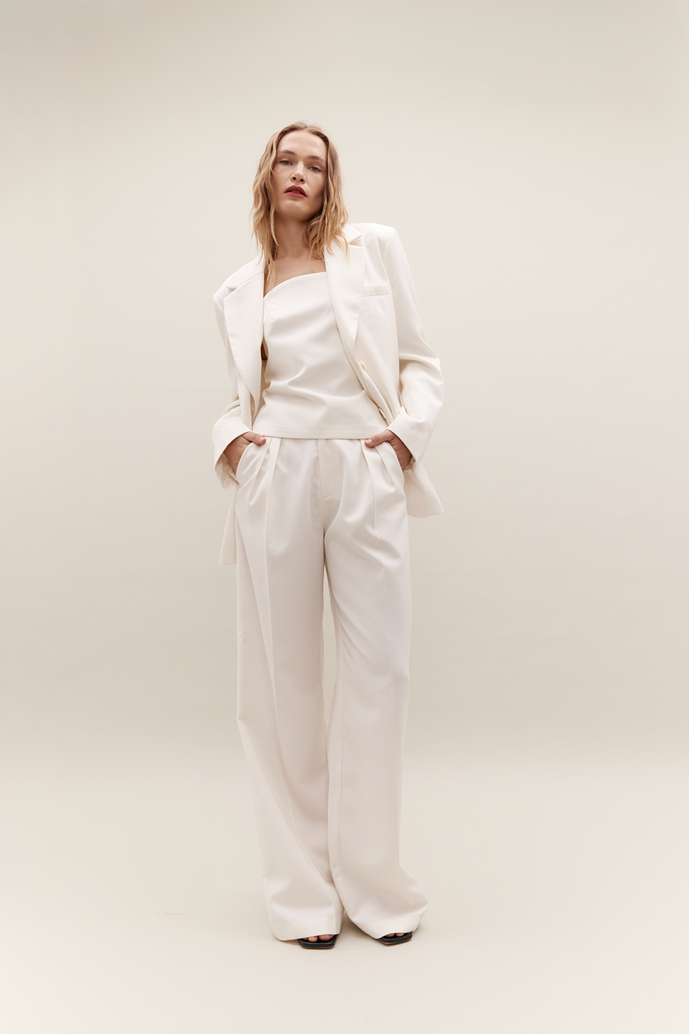 Double Pleated Trouser