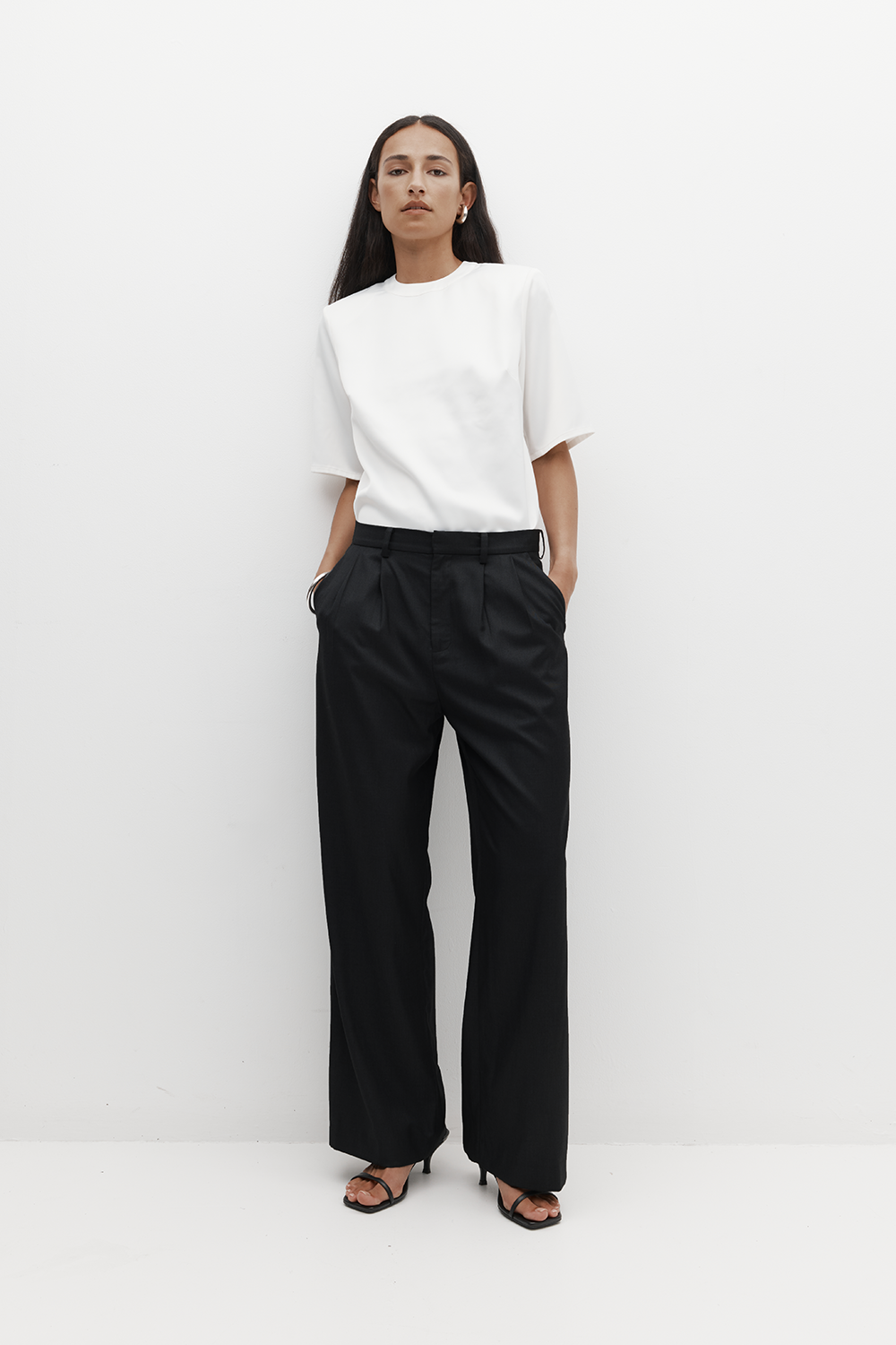 Double Pleated Trouser