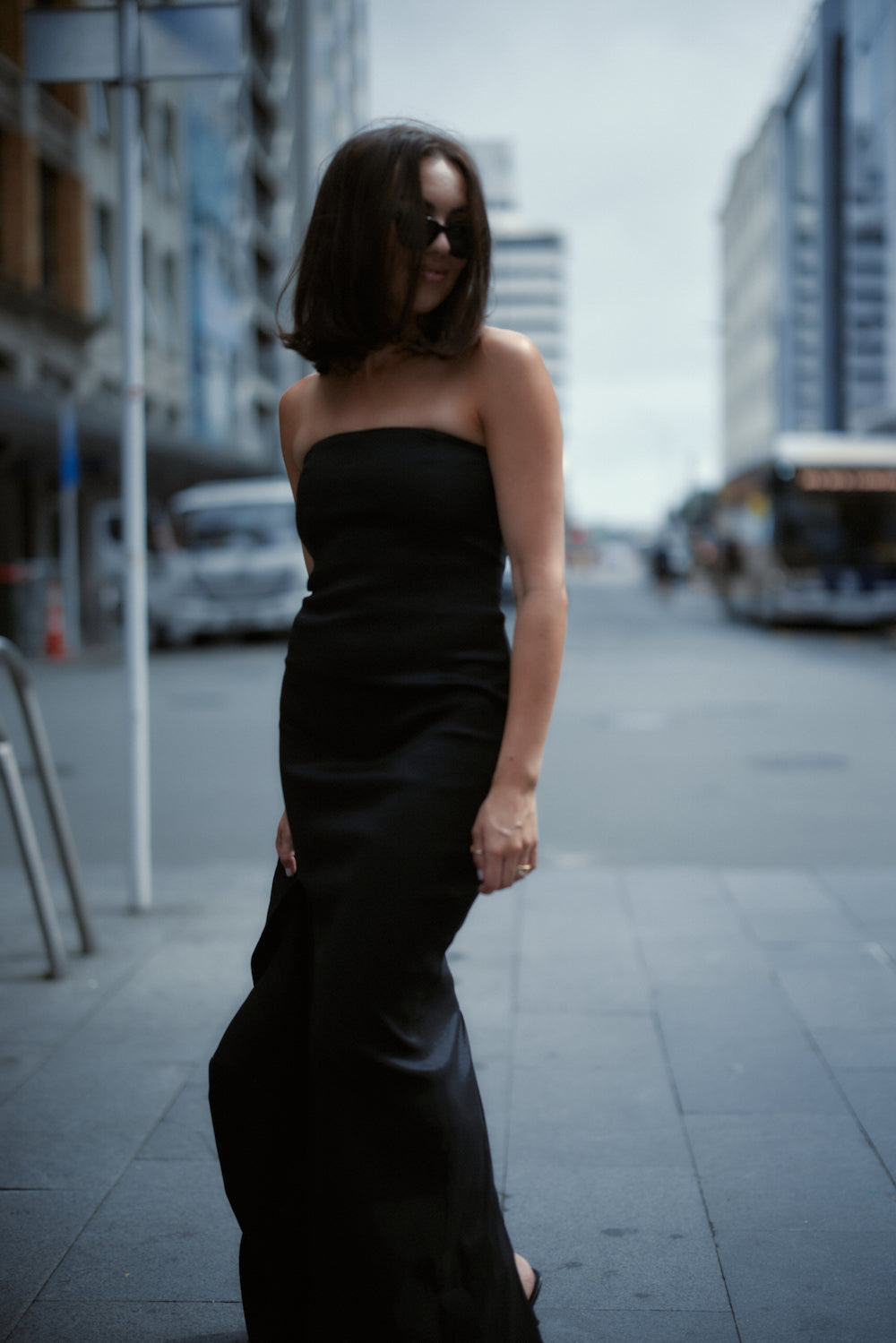Strapless Long Dress