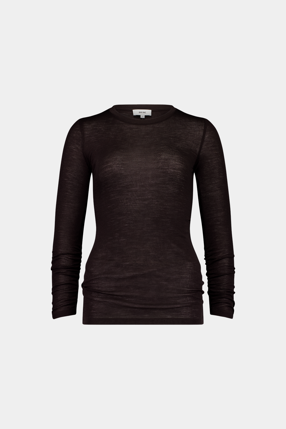 Ruched Long Sleeve Merino