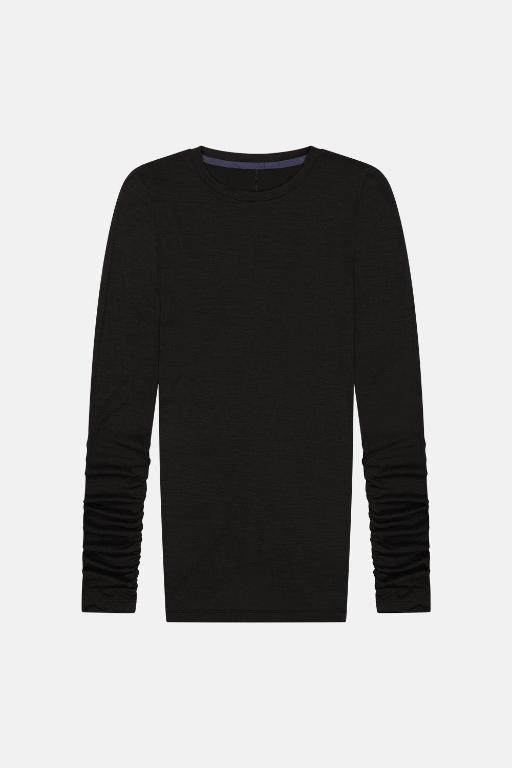 Merino Ruched LS Tee