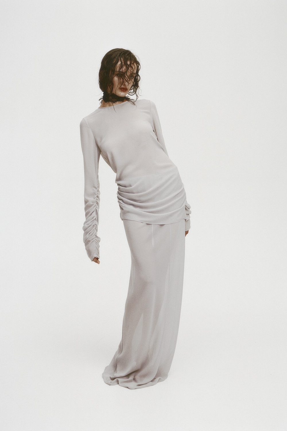 Sheer Slip Skirt
