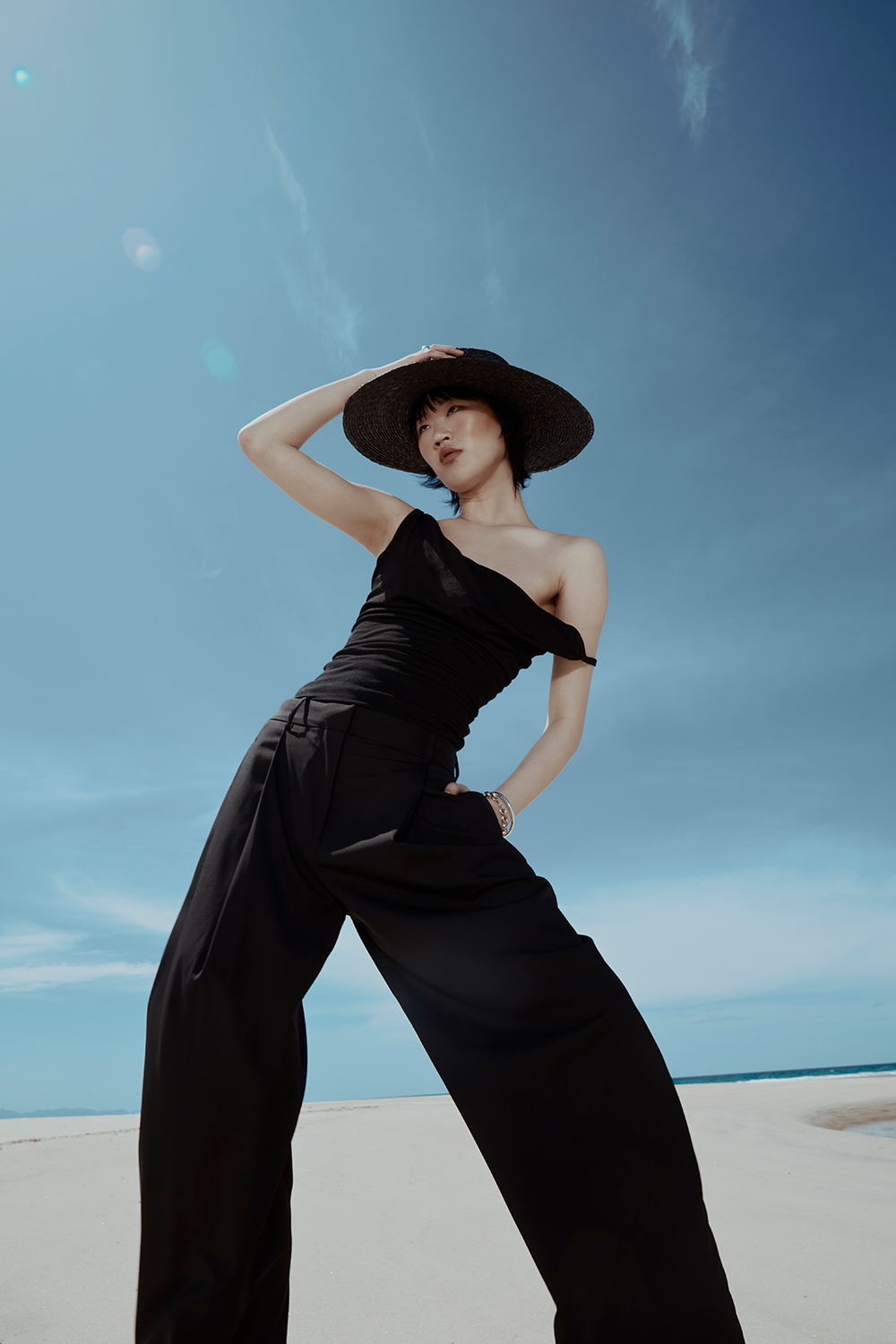 MILAN STRAW BLACK
