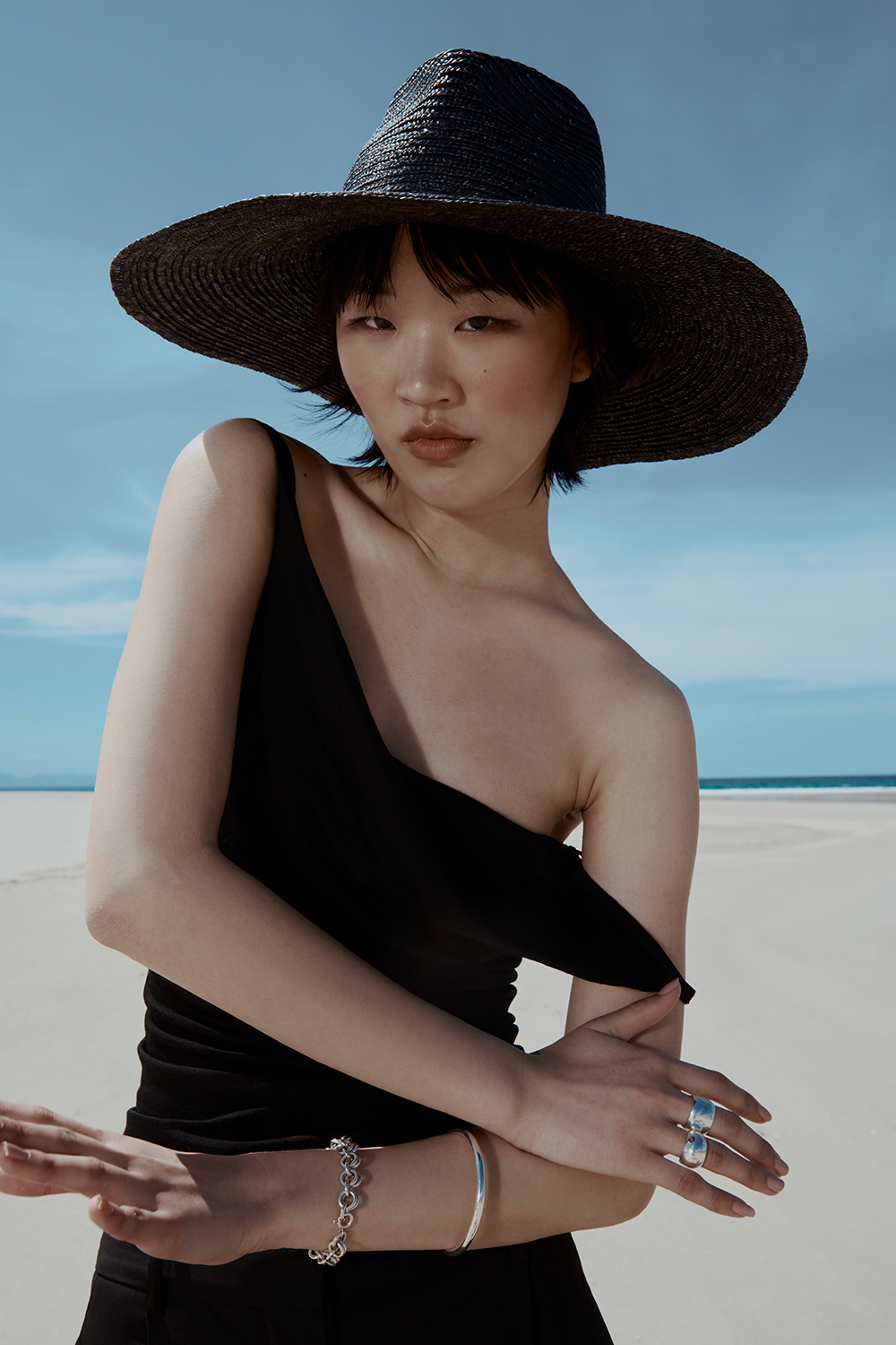 MILAN STRAW BLACK