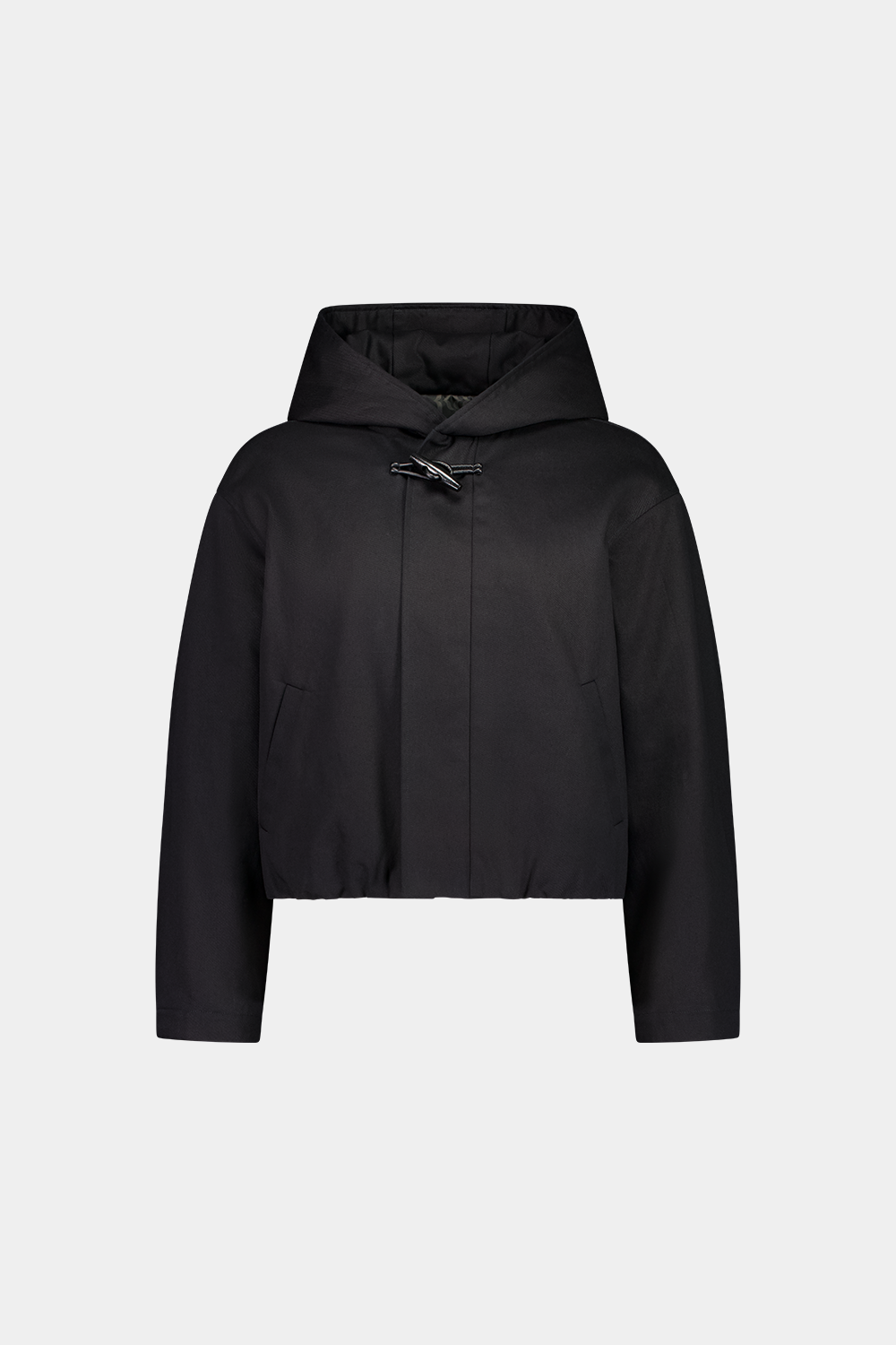 Cropped Cotton-Drill Jacket