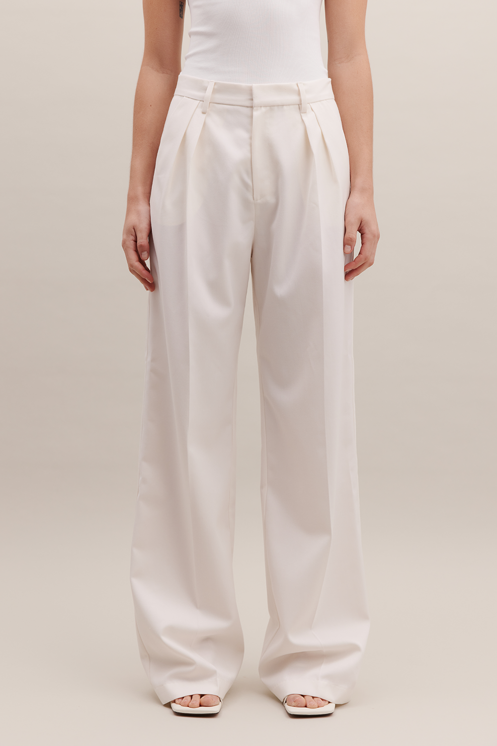 Double Pleated Trouser