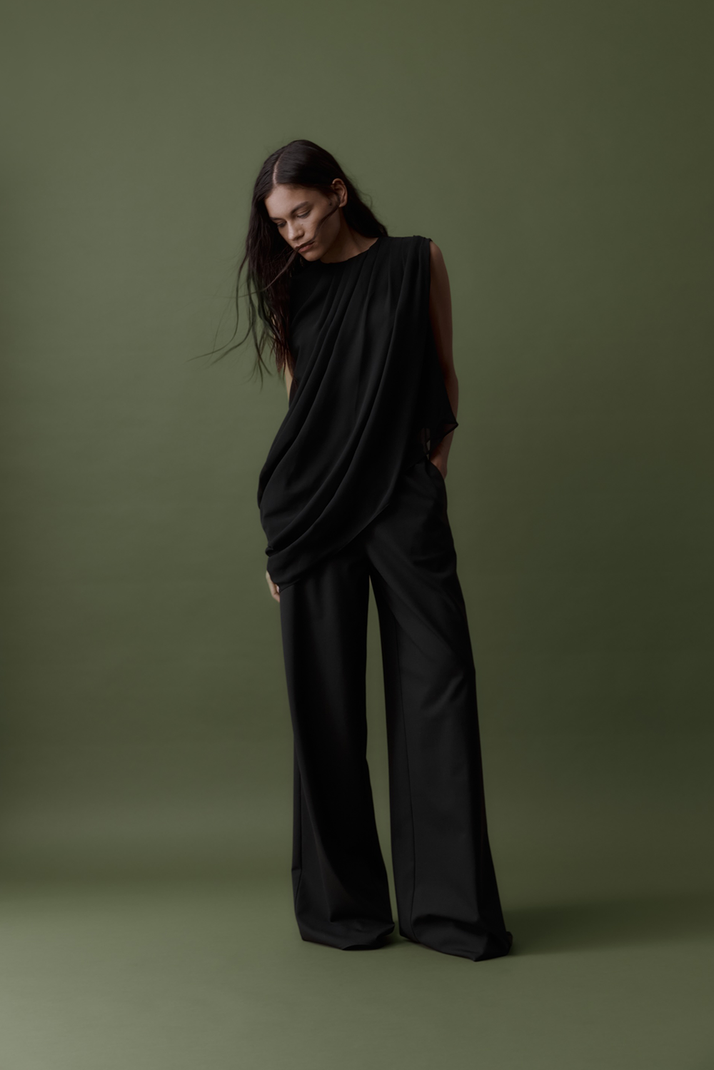 Draped Top