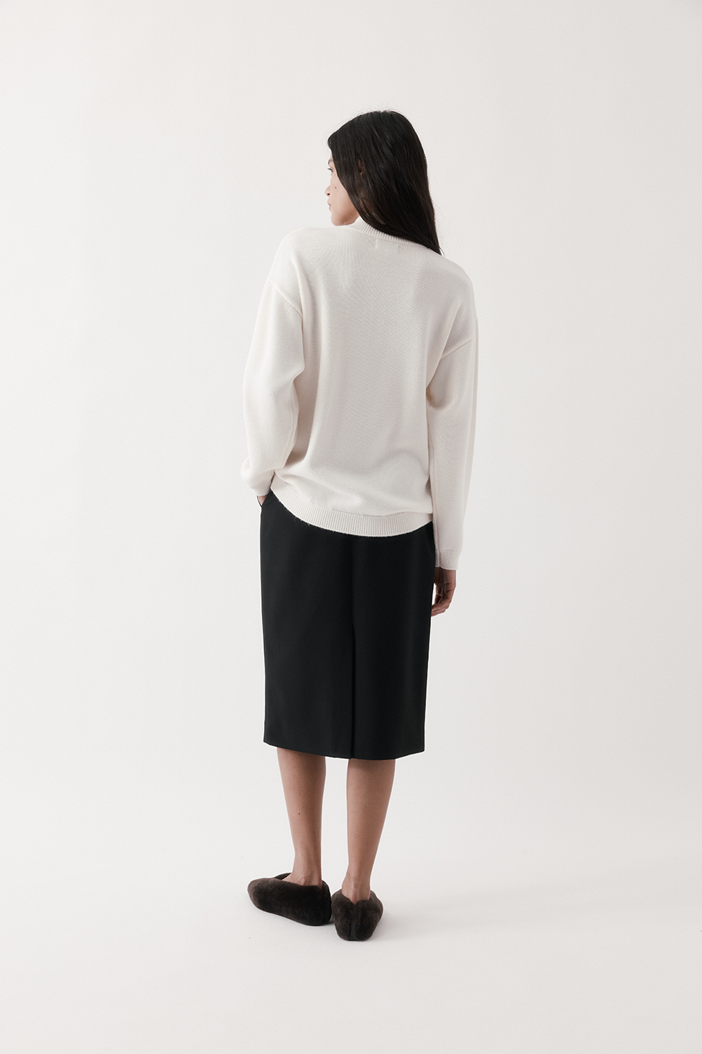 Half-Zip Knit Sweater