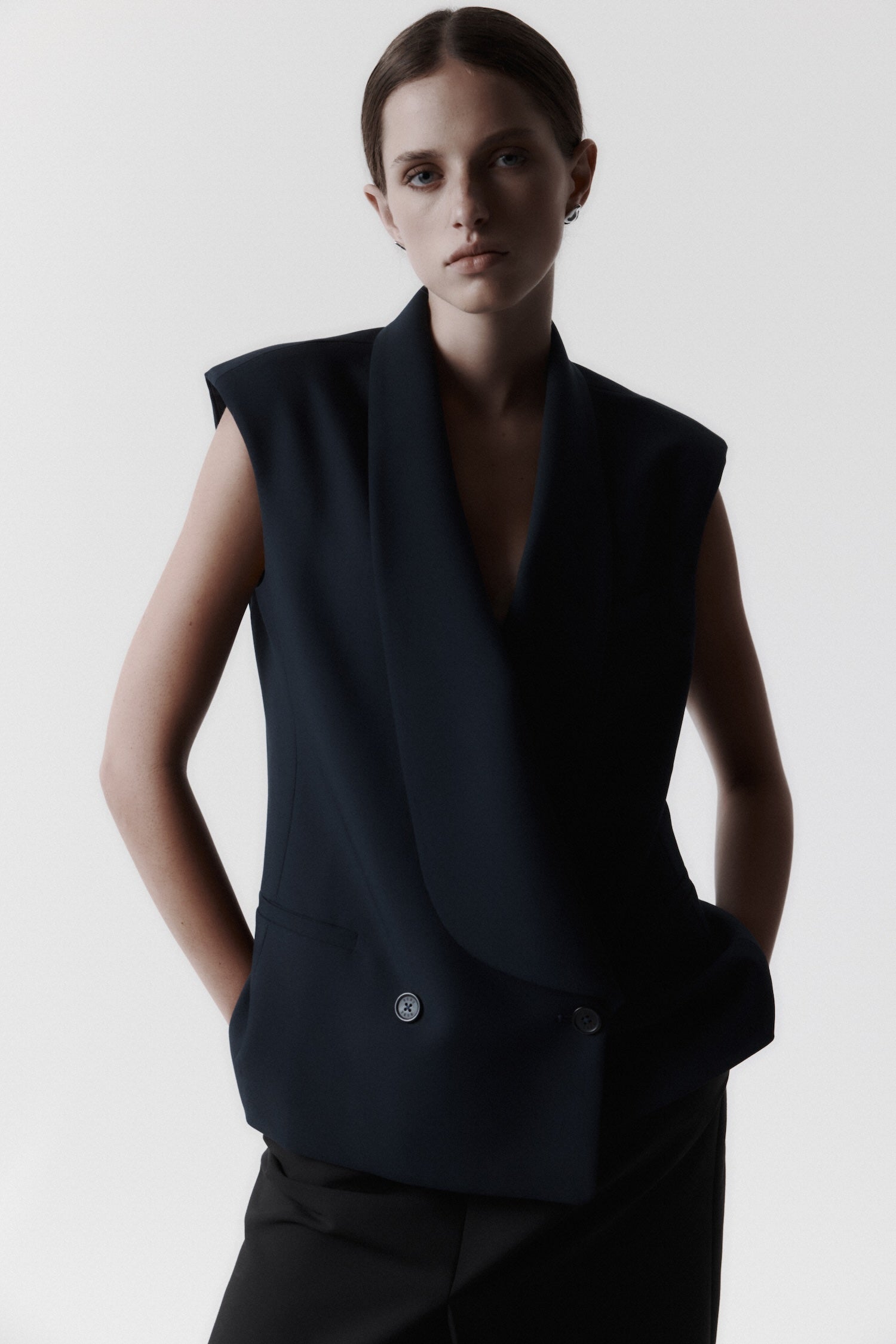 Long Lapel Vest