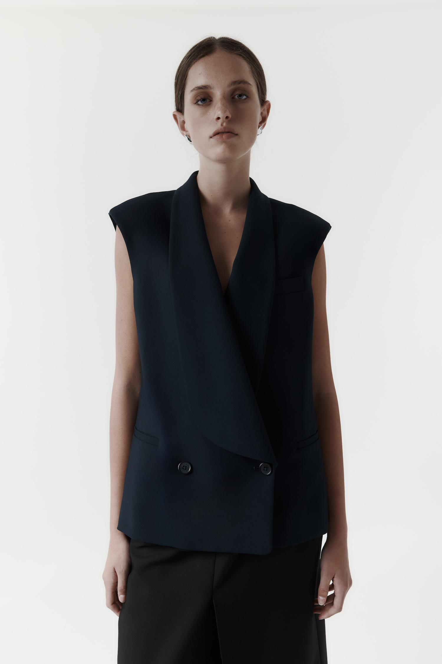 Long Lapel Vest