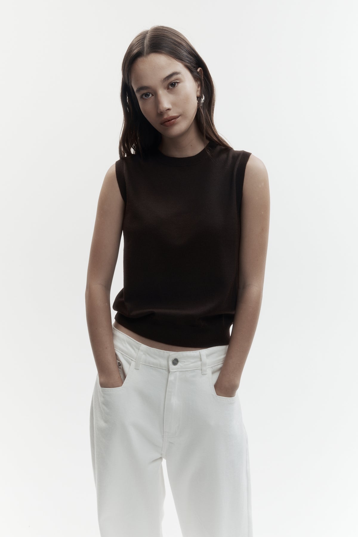 Merino Crewneck Vest