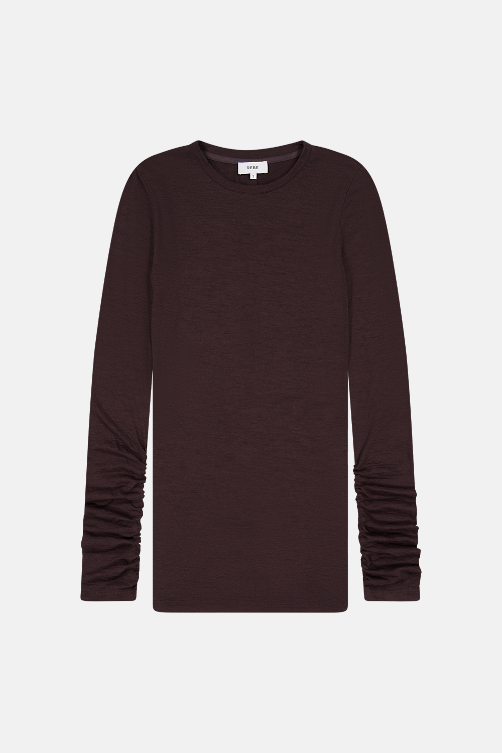 Ruched Long Sleeve Merino