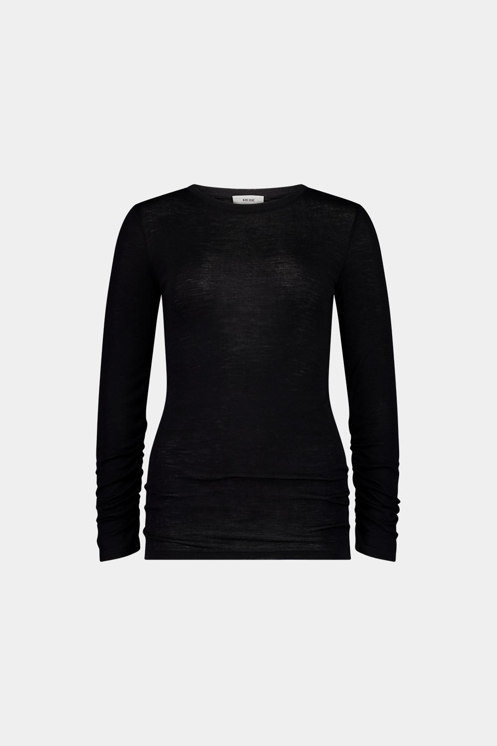 Ruched Long Sleeve Merino