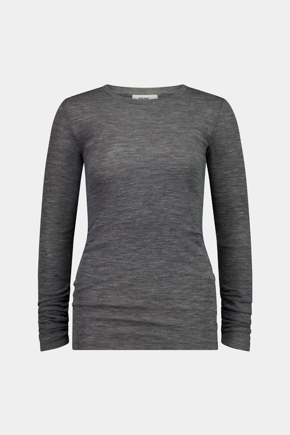 Ruched Long Sleeve Merino