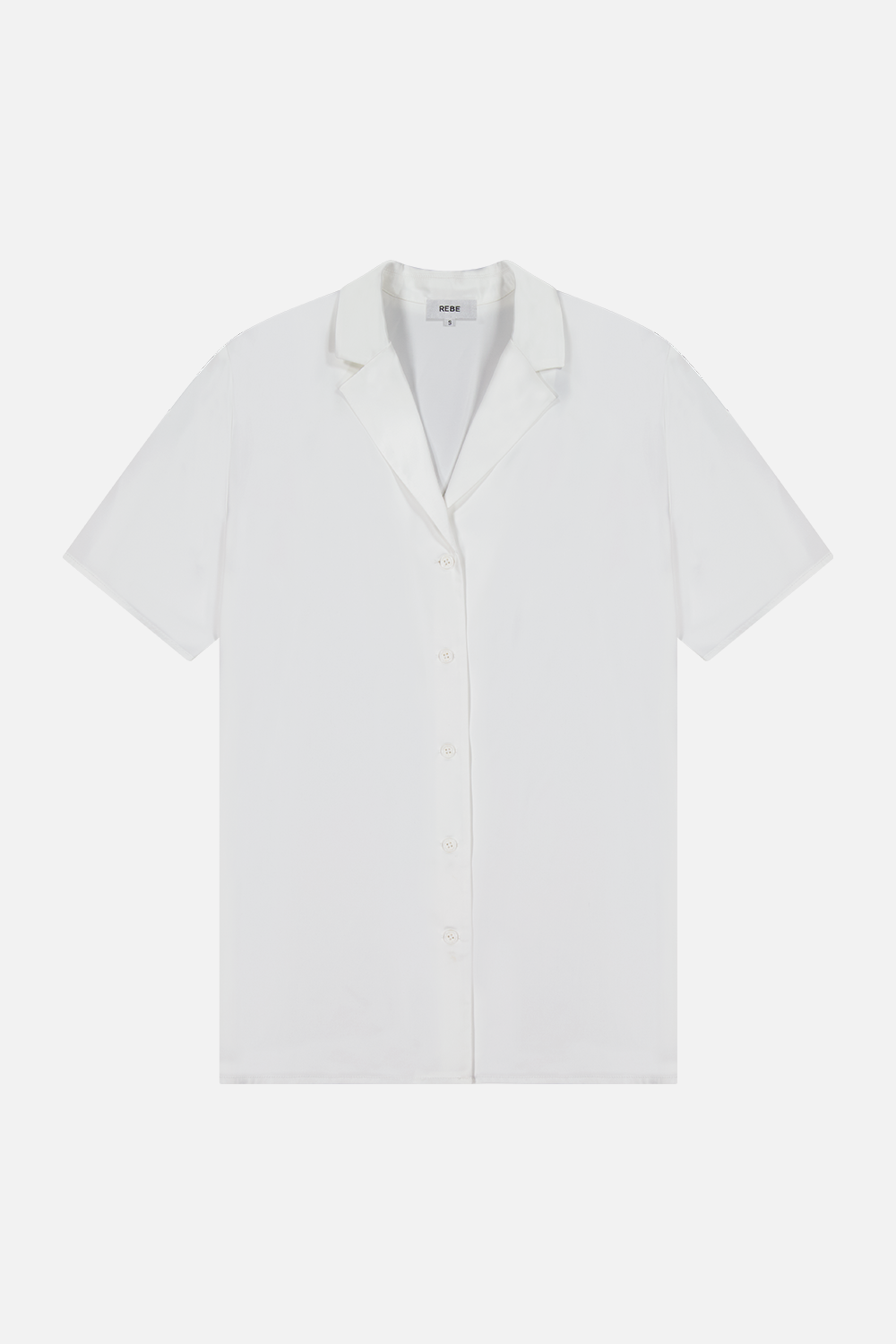 Short Sleeve Satin Shirt