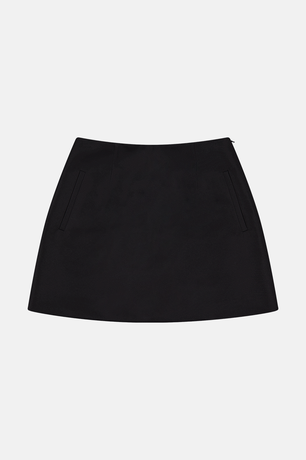Satin Mini Skirt