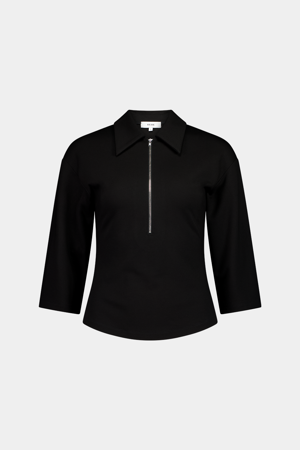 Zip-Front Polo